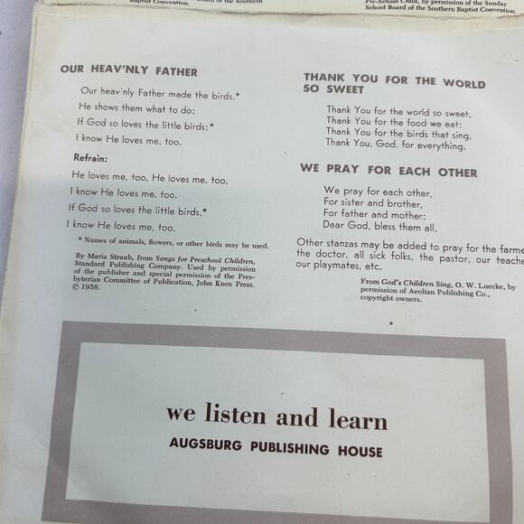 8 Children's Records songs of Freedom, stories, Rhymes, songs Christian Nursery - Picture 4 of 16